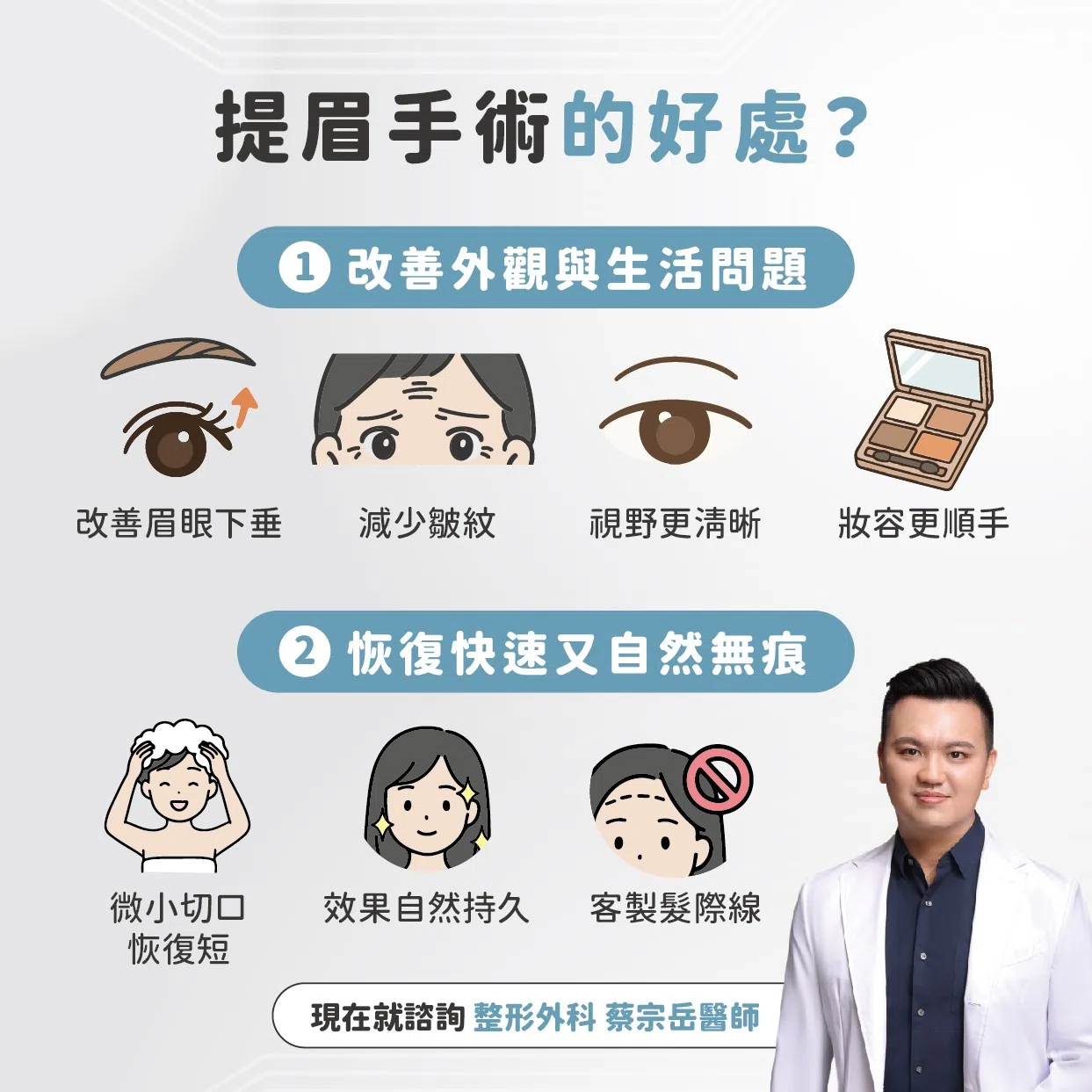 總是被說看起來沒精神？眉眼的黃金距離，決定你的第一印象！