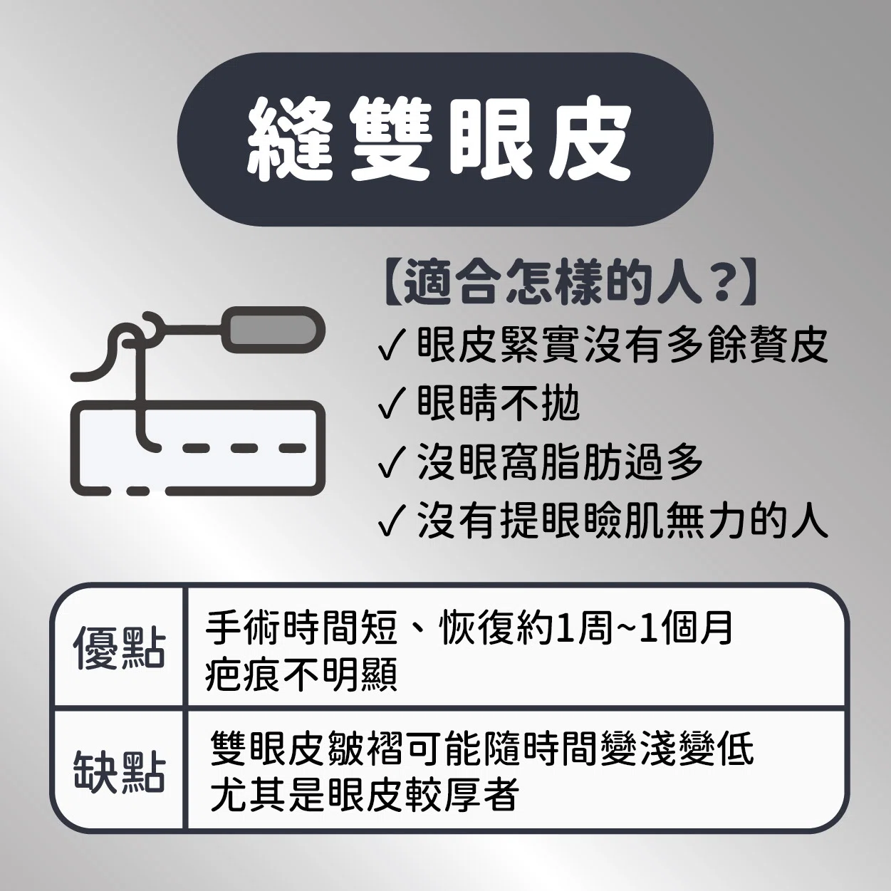 告別單調眼皮!割or縫?雙眼皮手術方式及優缺點全解析! 告別單調眼皮!割or縫?雙眼皮手術方式及優缺點全解析!