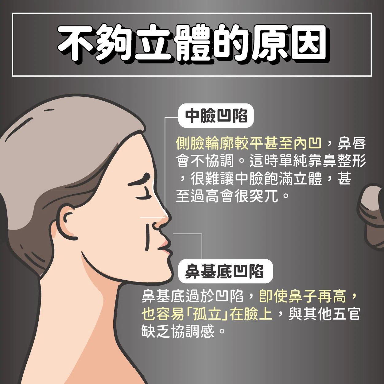 明明鼻子很高,卻總覺得不夠精緻?問題可能出在臉部骨骼! 明明鼻子很高,卻總覺得不夠精緻?問題可能出在臉部骨骼!